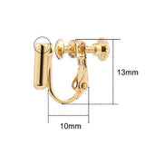 Conversor INVISÍVEL de Brincos de Gancho para Brincos de Pressão 2 a10 Peças Laszine Shop