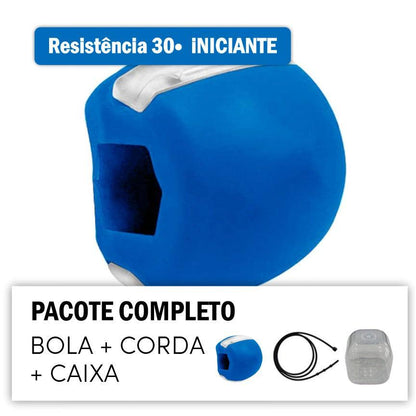 Bola de Silicone para Exercício do Maxilar Mandíbula