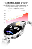 SmartWatch Ladies Feminino Fashion e Delicado para Mulheres Laszine Shop