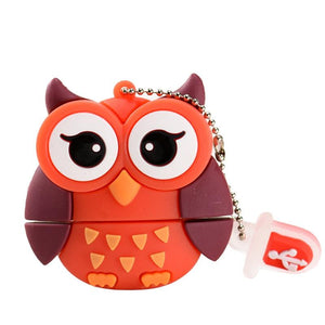 Pen Drive Diferente de Animais Fofos 8GB 16GB USB Laszine Shop