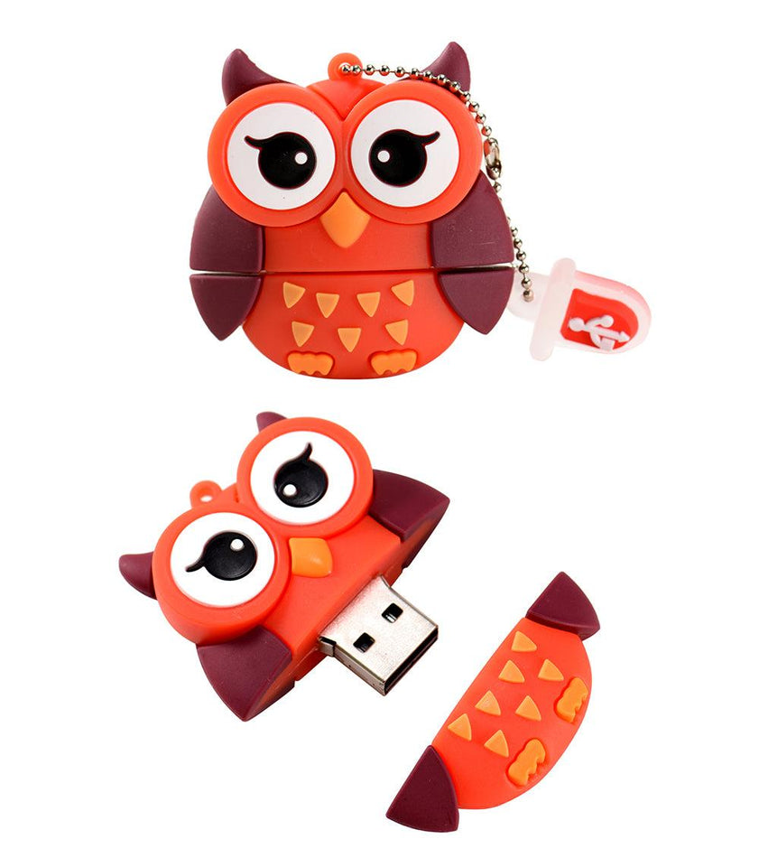 Pen Drive Diferente de Animais Fofos 8GB 16GB USB Laszine Shop