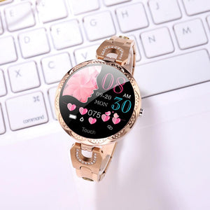 SmartWatch Ladies Feminino Fashion e Delicado para Mulheres Laszine Shop