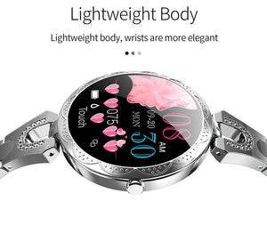 SmartWatch Ladies Feminino Fashion e Delicado para Mulheres Laszine Shop