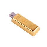 Pen Drive Diferente Criativo Barra de Ouro USB 2.0 Laszine Shop