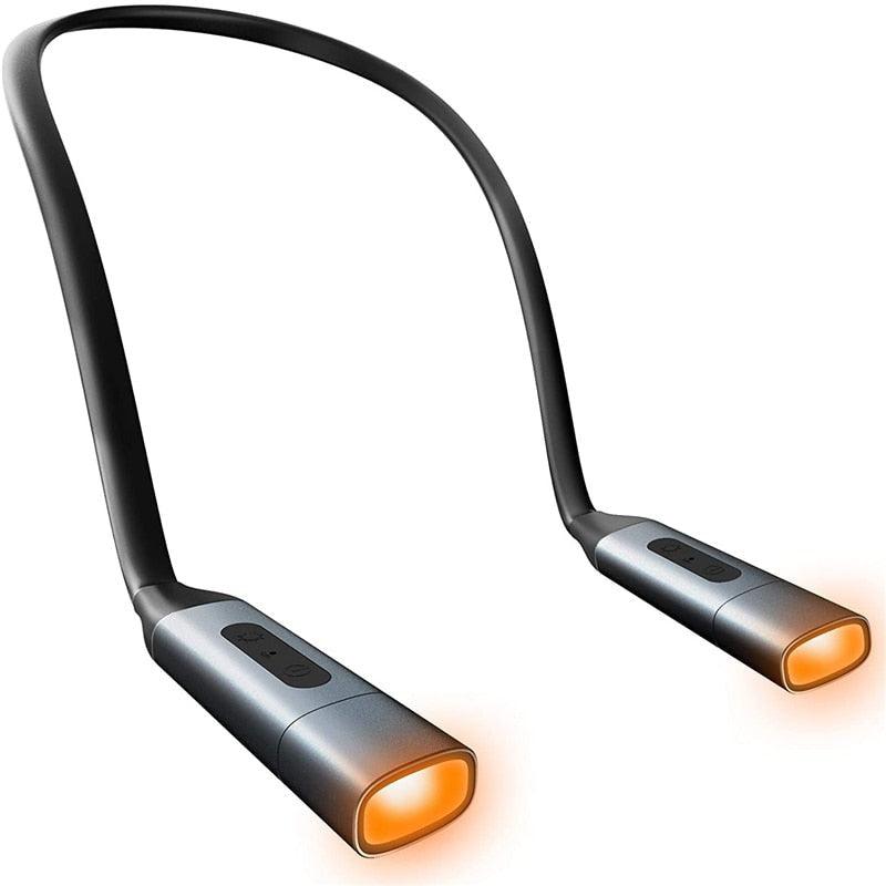 Luz LED de Pescoço Para Leitura Recarregável USB Laszine Shop