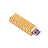 Pen Drive Diferente Criativo Barra de Ouro USB 2.0 Laszine Shop