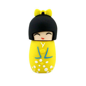 Pen Drive USB Diferente de Gueixa Kimono Fofo Laszine Shop