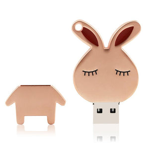 Pen Drive Diferente de Coelho de Metal USB Laszine Shop