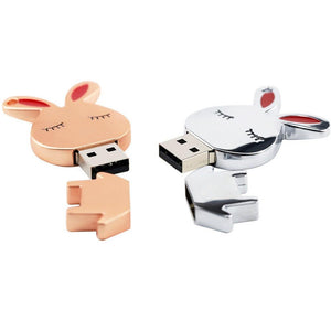 Pen Drive Diferente de Coelho de Metal USB Laszine Shop