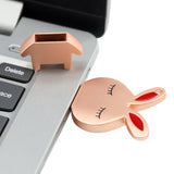 Pen Drive Diferente de Coelho de Metal USB Laszine Shop