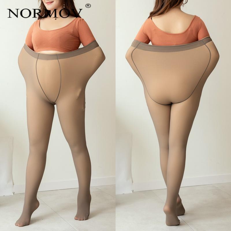 Meia-Calça Peluciada Forrada Translúcida Plus Size Laszine Shop