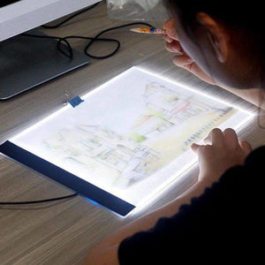 Prancheta de desenho inteligente com luz LED para MANGA / ANIME e Diversos desenhos. Laszine Shop