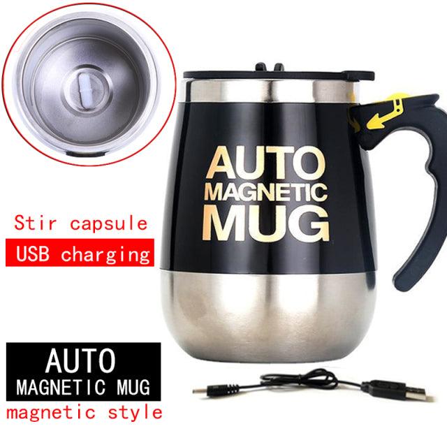 Caneca Térmica Magnética Com Misturador Laszine Shop