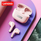 Fones de ouvido sem fio Bluetooth 5.1 Original Lenovo LP40 Pro TWS Laszine Shop