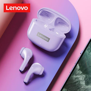 Fones de ouvido sem fio Bluetooth 5.1 Original Lenovo LP40 Pro TWS Laszine Shop